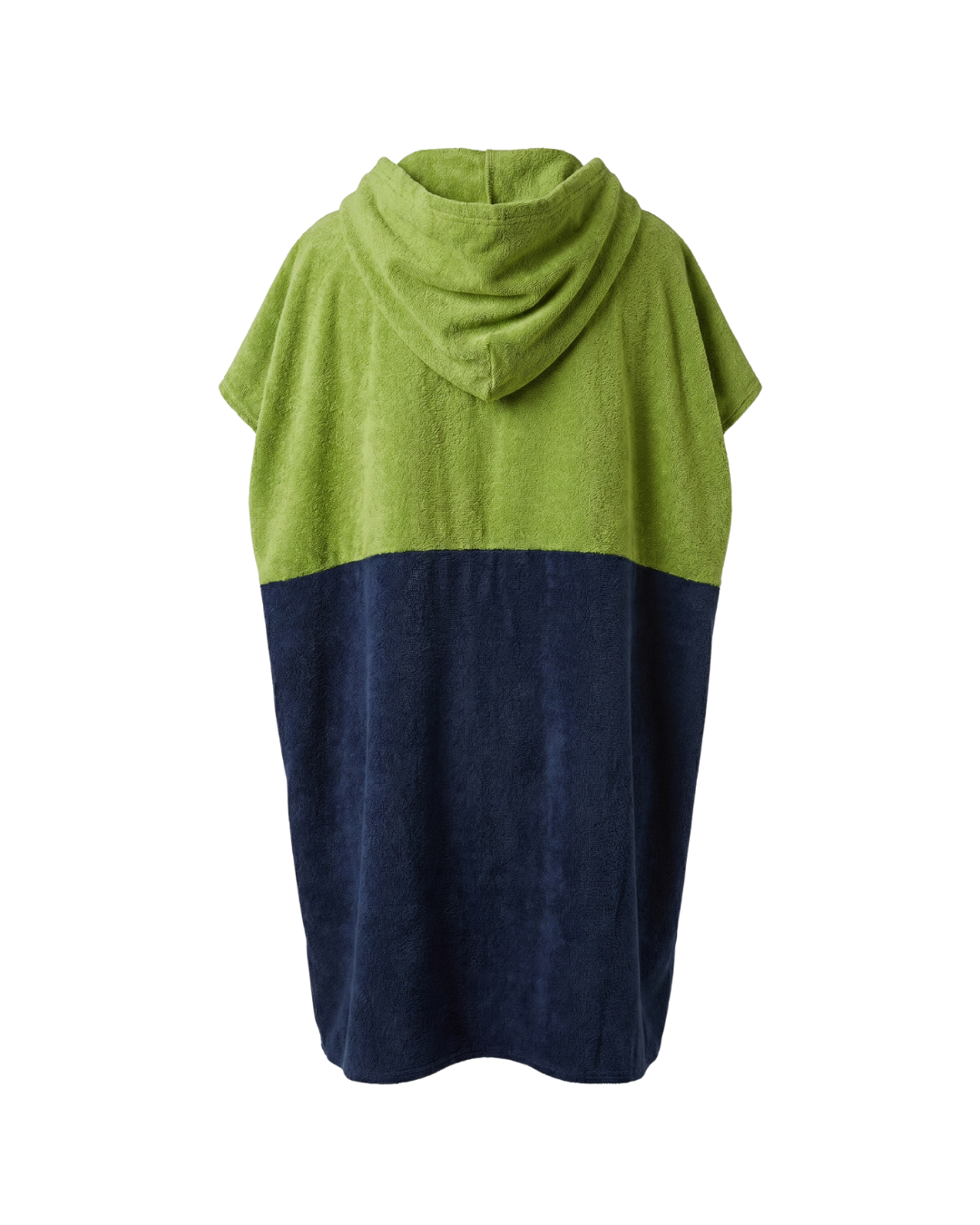 Poncho Waves ColorBlock Verde e Azul Marinho - 100% algodão, NOPerfection