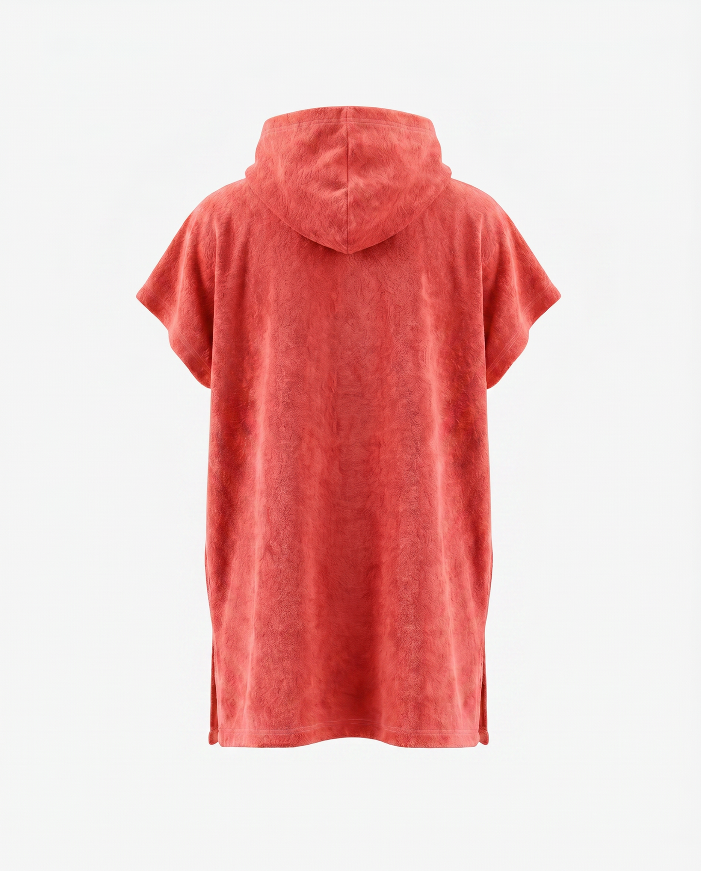 Poncho Waves Coral, costas, produto sem modelo