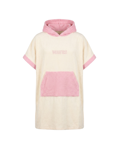 Dream Waves Rosa - poncho 100% algodão, NOPerfection