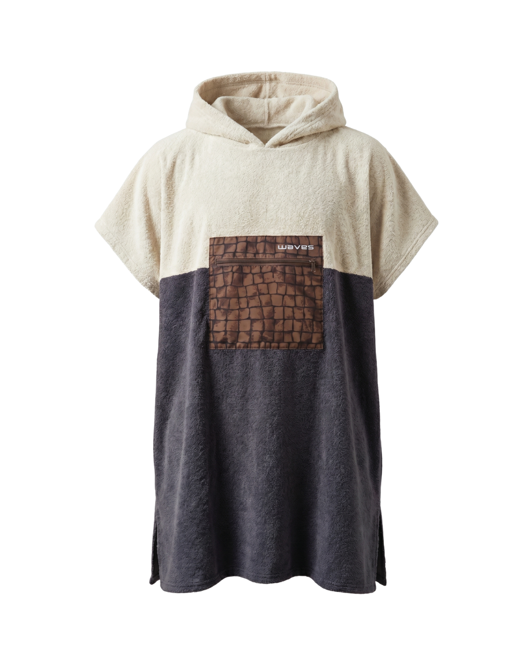 Waves Colorblock - bege e cinza
