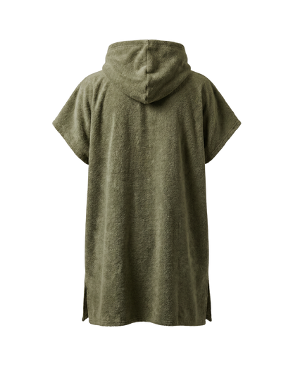 Poncho Waves Verde Escuro - 100% algodão, NOPerfection