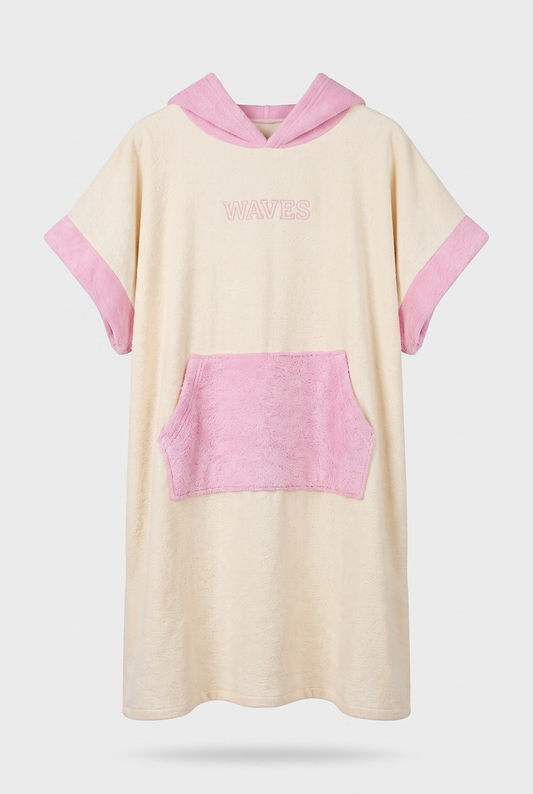 Poncho Dream Waves Rosa